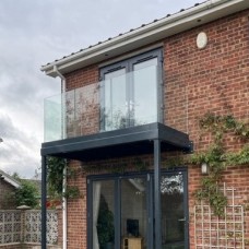 Anthracite Grey Walkout Balcony Kit – Cambridge Anthracite Grey Walkout Balcony Kit – Cambridge